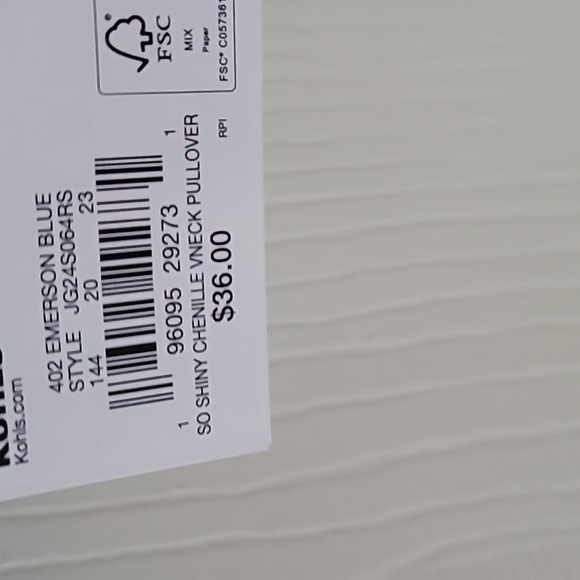 SO BRAND WOMENS JUNIOR CHENILLE BLUE V-NECK PULLOVER SWEATER SIZE XL - Picture 10 of 16